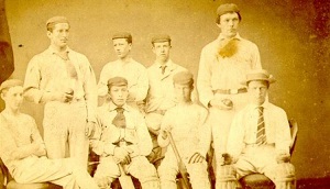 Conan Doyle and the Stonyhurst Cricket team